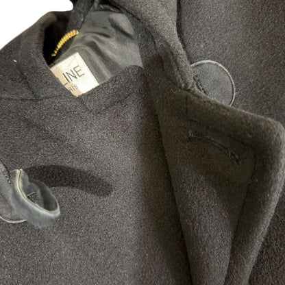 Celine Vintage Volume Sleeve Duffle Coat Size 36 Black Women's Used