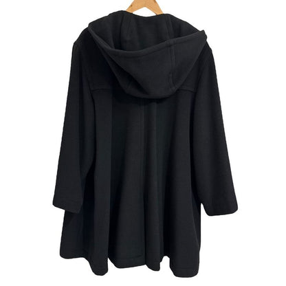 Celine Vintage Volume Sleeve Duffle Coat Size 36 Black Women's Used