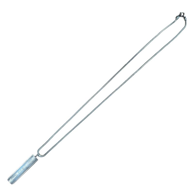 Tiffany & Co Tiffany & Co 1837 Narrow Bar Necklace 925 Silver Ladies Used