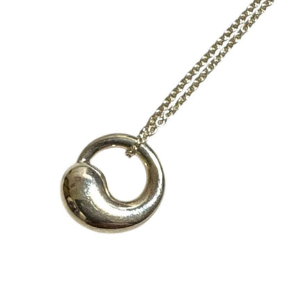 Tiffany & Co Tiffany & Co Elsa Peretti Eternal Circle Necklace 925 Silver