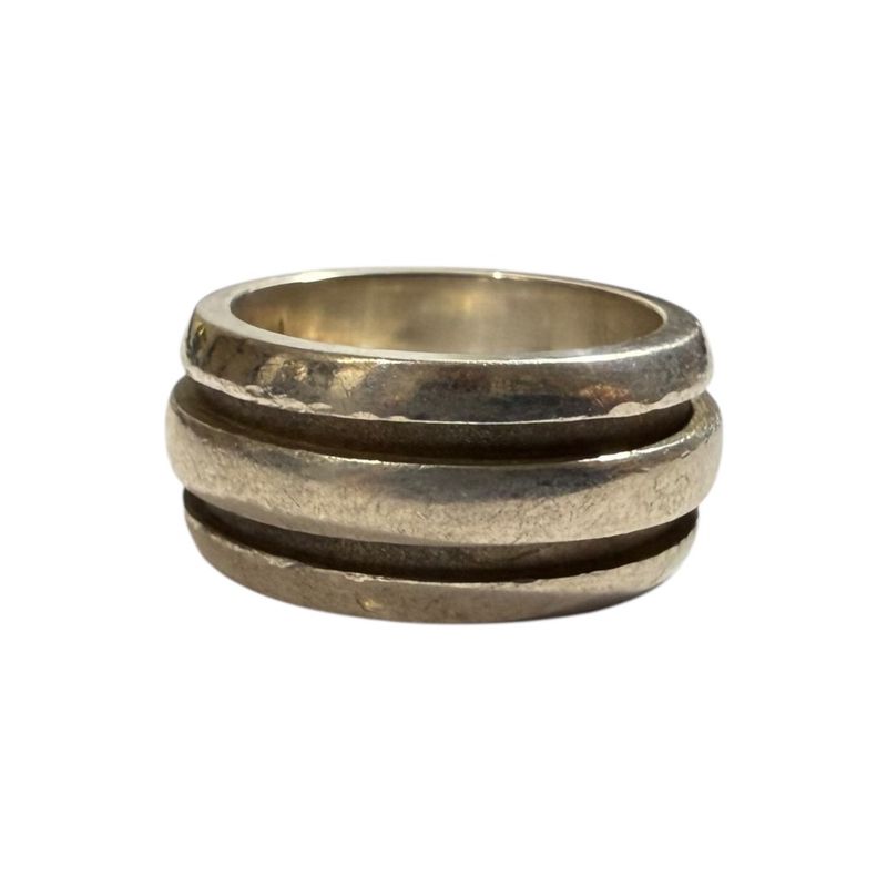 Tiffany & Co Tiffany & Co Atlas Grooved Double Line Ring Size 7 Equivalent 925