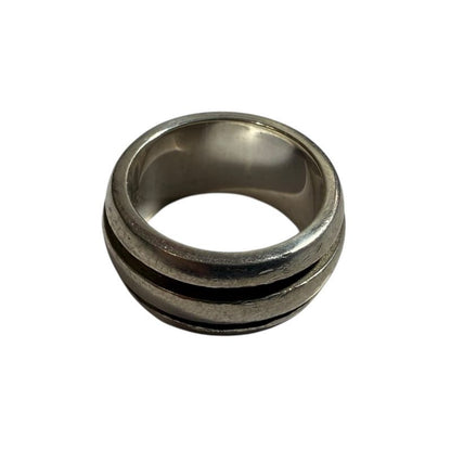 Tiffany & Co Tiffany & Co Atlas Grooved Double Line Ring Size 7 Equivalent 925