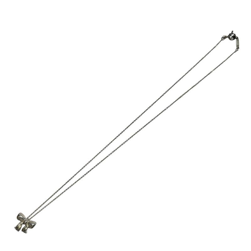 Tiffany & Co Tiffany & Co Ribbon Necklace 925 Silver Ladies Used