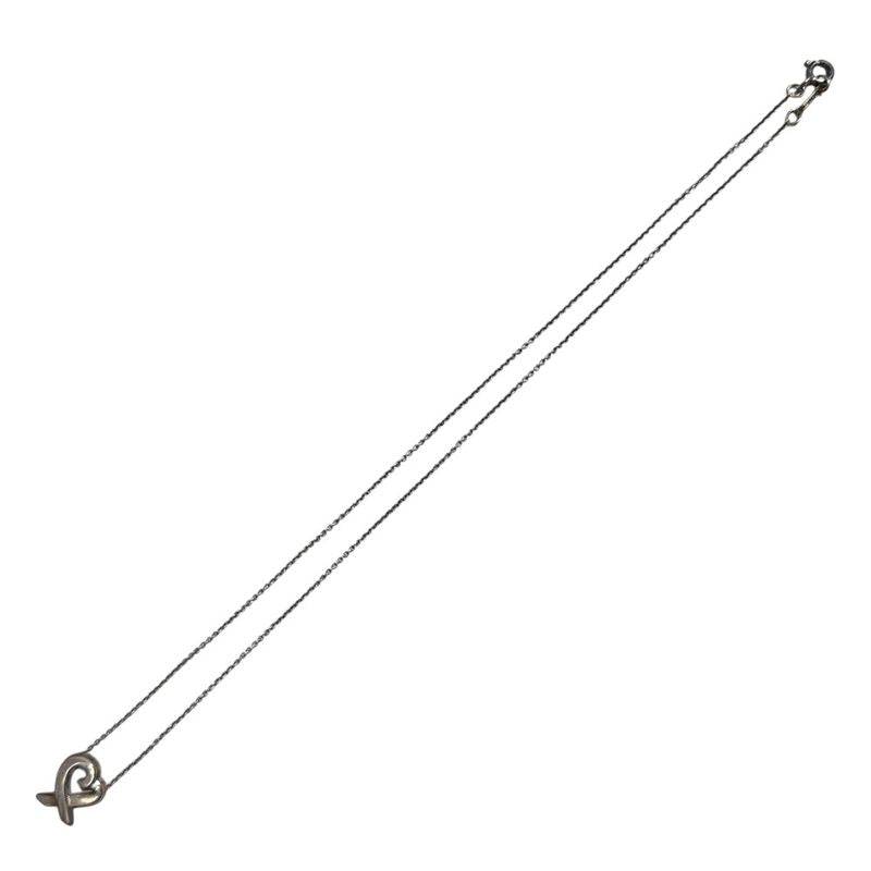 Good Tiffany & Co Tiffany & Co Loving Heart Necklace 925 Silver Ladies Used