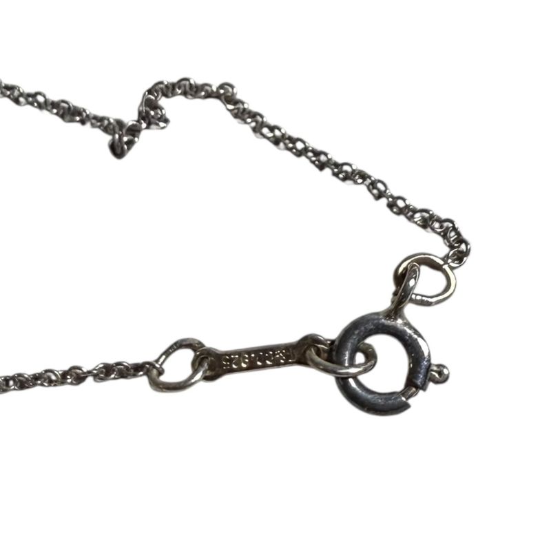 Good Tiffany & Co Tiffany & Co Loving Heart Necklace 925 Silver Ladies Used