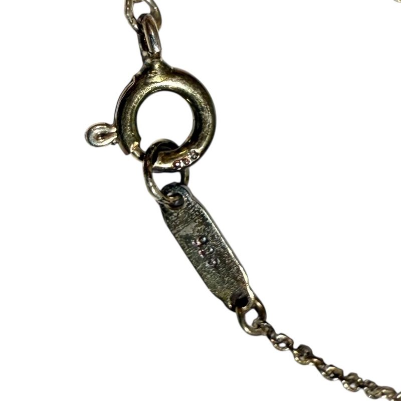 Tiffany & Co Tiffany & Co Heart Clover Necklace 925 Silver Ladies Used