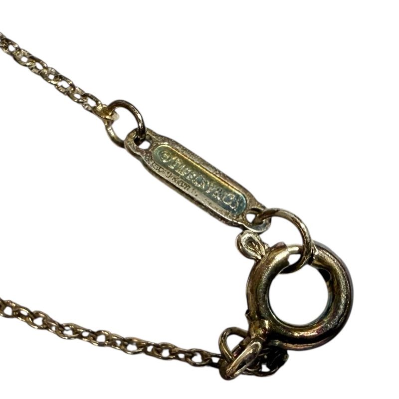 Tiffany & Co Tiffany & Co Heart Clover Necklace 925 Silver Ladies Used