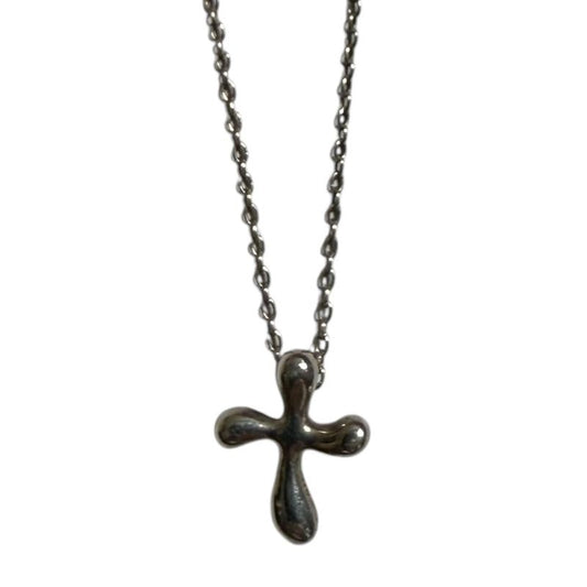 Tiffany & Co Tiffany & Co Elsa Peretti Small Cross Necklace 925 Silver Ladies