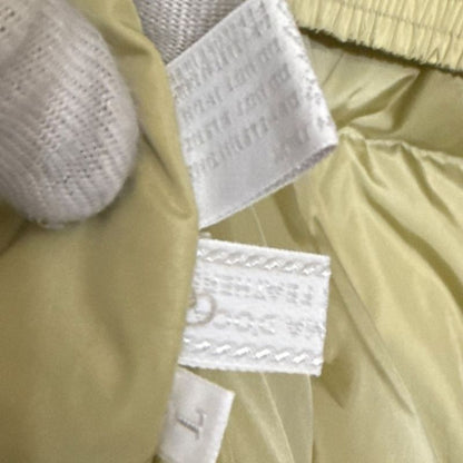 Prada Vintage Quilted Patted Jacket Size L Beige Women's Used