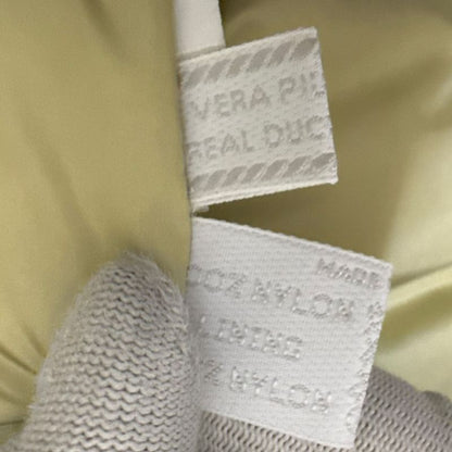 Prada Vintage Quilted Patted Jacket Size L Beige Women's Used