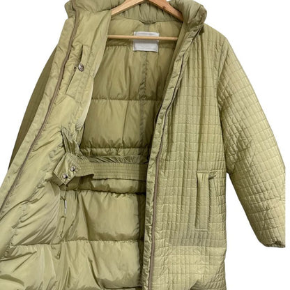 Prada Vintage Quilted Patted Jacket Size L Beige Women's Used