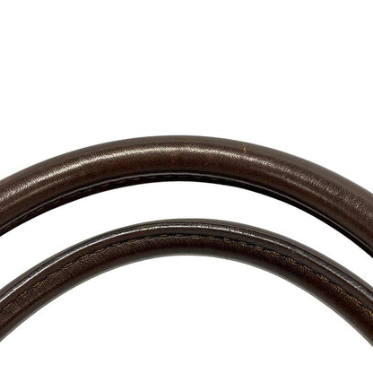 Gucci Tote Bag Sookie 211944 Beige And Dark Brown Linen Leather