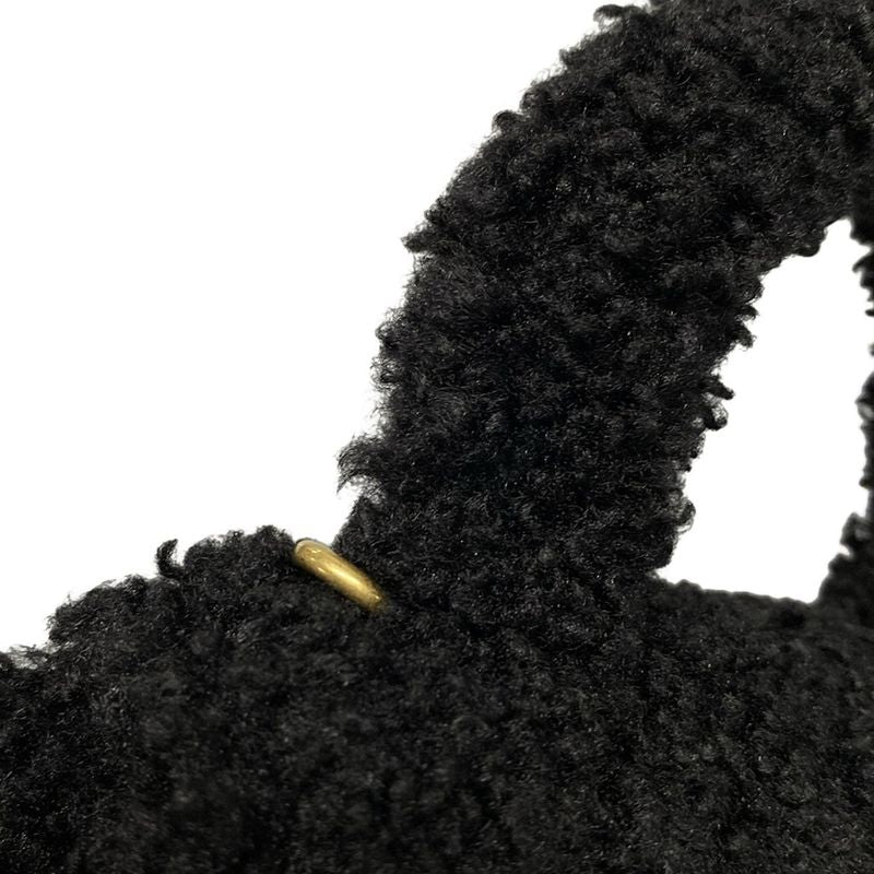 Balenciaga Handbag Hourglass 676384 Black Wool