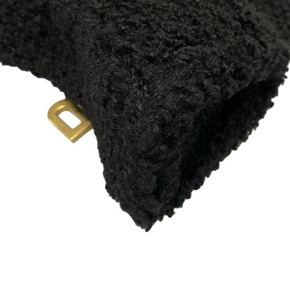 Balenciaga Handbag Hourglass 676384 Black Wool