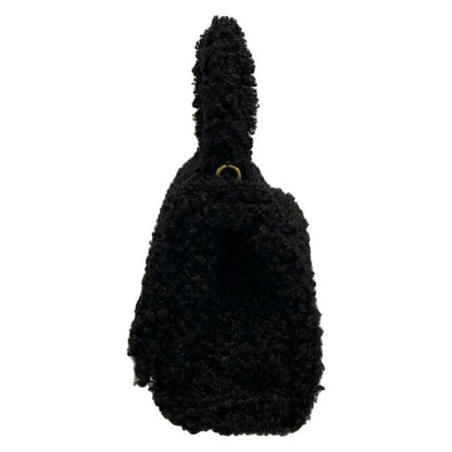 Balenciaga Handbag Hourglass 676384 Black Wool