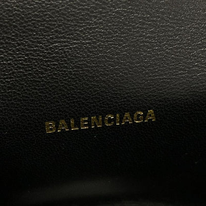 Balenciaga Handbag Hourglass 676384 Black Wool