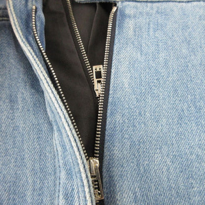 13ss Chanel Runway Model Bare Top Denim Dress 36 Blue Ladies Secondhand Used