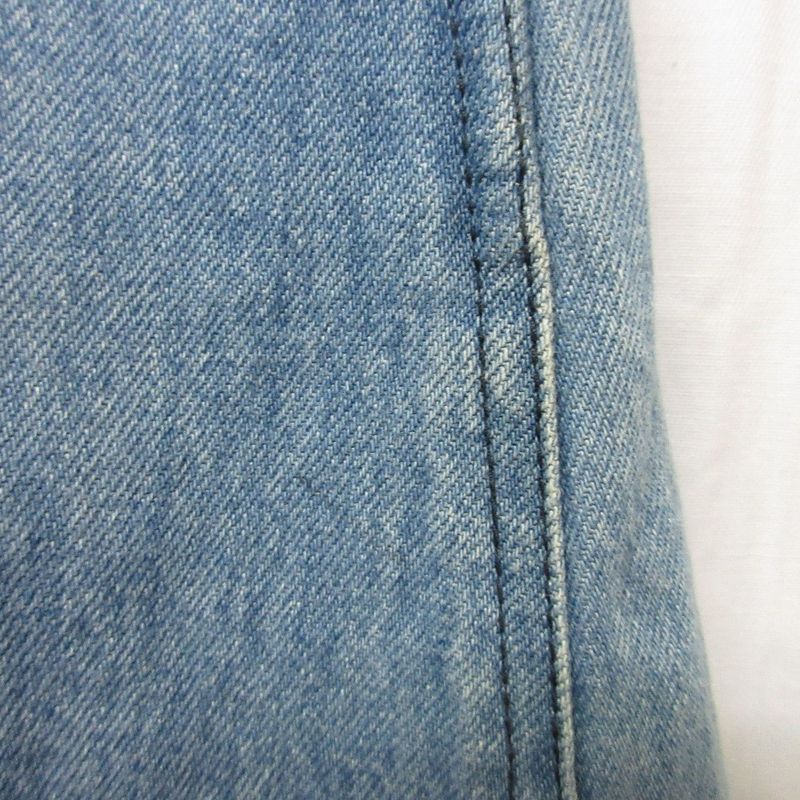 13ss Chanel Runway Model Bare Top Denim Dress 36 Blue Ladies Secondhand Used