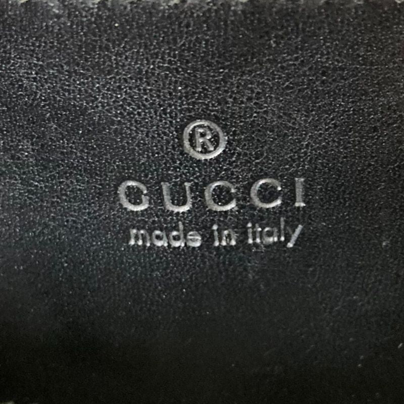 Good Gucci GG Canvas Leather Handle Tote Bag 101340 Gray Ladies Used