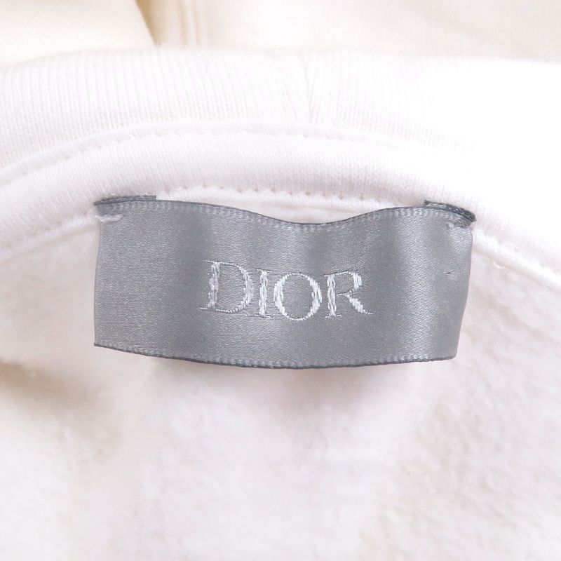 DIOR Homme 23AW 343j698a0531 CD Interlace Hoodie Pullover Hoodie White M Made