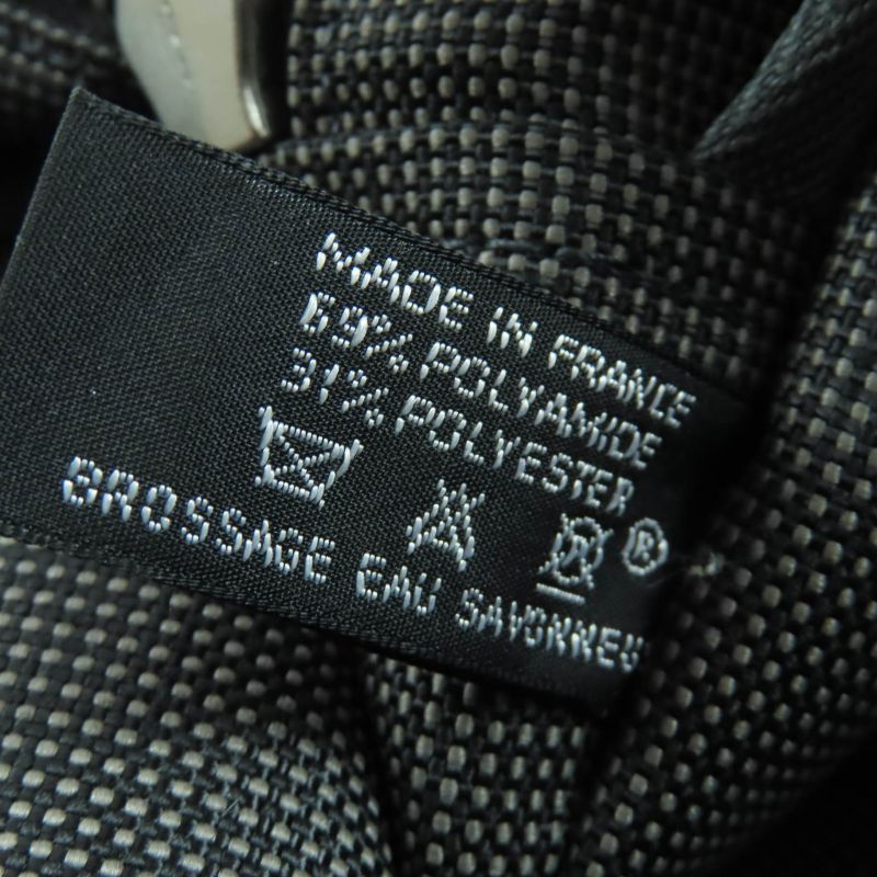 Hermes Yale Line MM Silver Hardware Serie Hardware Canvas Tote Handbag Gray