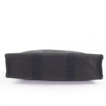 Hermes Yale Line MM Silver Hardware Serie Hardware Canvas Tote Handbag Gray