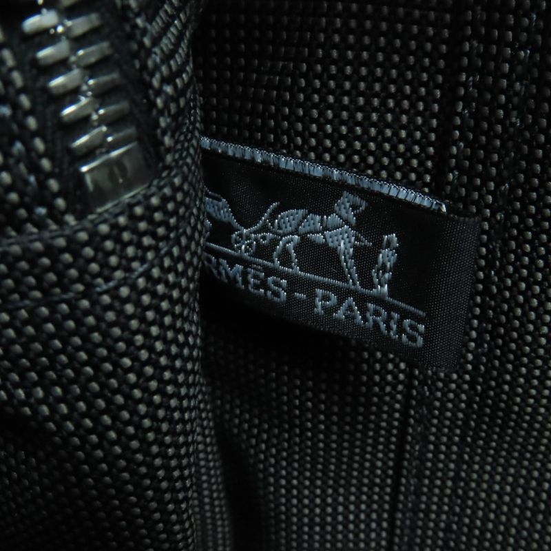 Hermes Yale Line MM Silver Hardware Serie Hardware Canvas Tote Handbag Gray