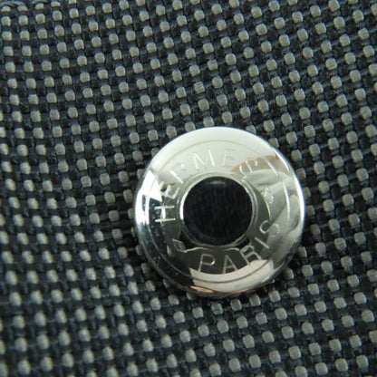 Hermes Yale Line MM Silver Hardware Serie Hardware Canvas Tote Handbag Gray