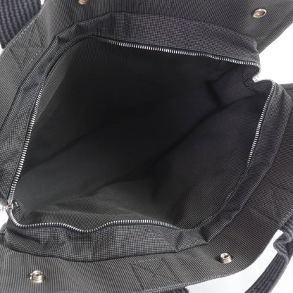 Hermes Yale Line MM Silver Hardware Serie Hardware Canvas Tote Handbag Gray