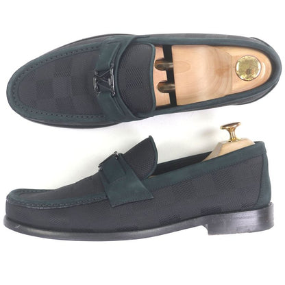 Louis Vuitton 2024 LV Major Line Partially Suede Leather Damier Graphite