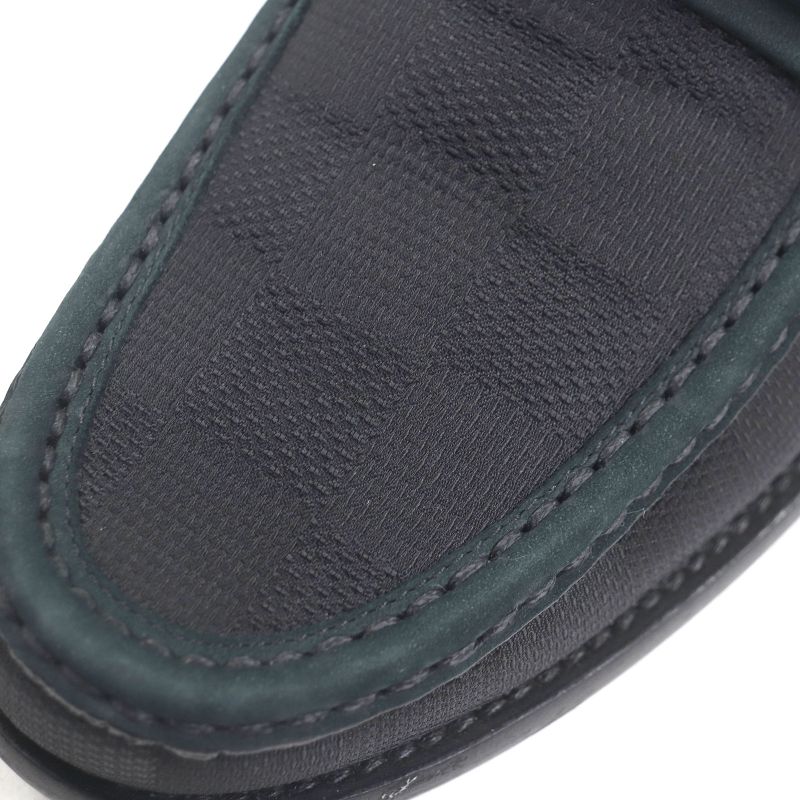 Louis Vuitton 2024 LV Major Line Partially Suede Leather Damier Graphite