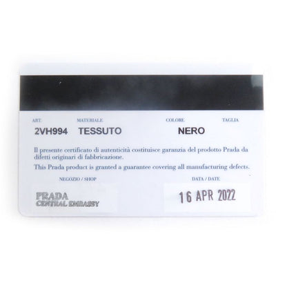 Prada 2vh994 Re-nylon Triangle Logo Triangle Plate Shoulder Bag Crossbody Bag