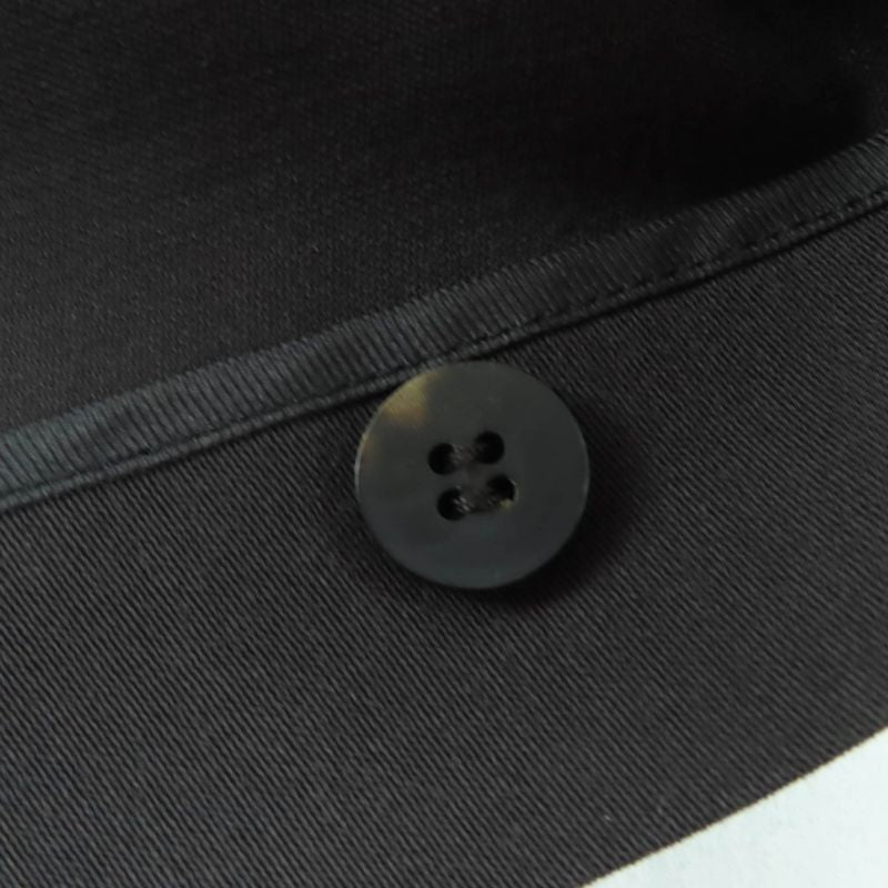 Hermes Vintage 100% Wool Margiela Period Tight Skirt Dark Brown 38 Made In