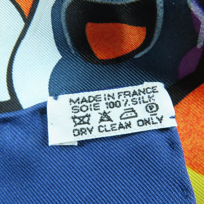 Hermes Carre Geant Carre 90 Silk 100% THE Alfee AUBE Libre Comme L'ange Dawn