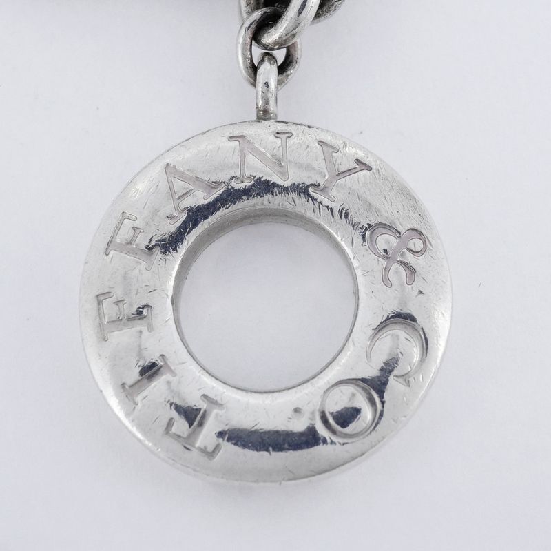 Tiffany & Co Necklace Return To Heart/toggle 925 Silver Ladies