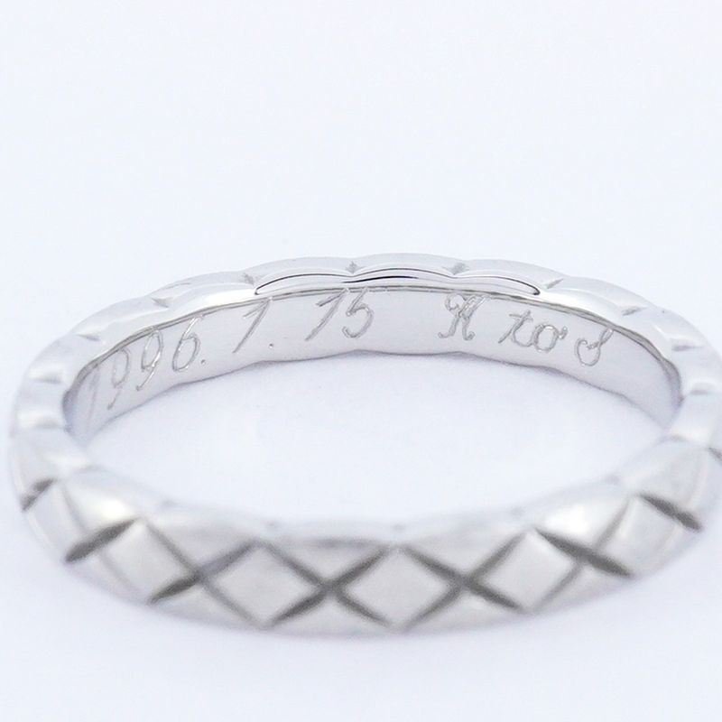 Chanel Ring Coco Crush Pt950 Platinum #49 Ladies