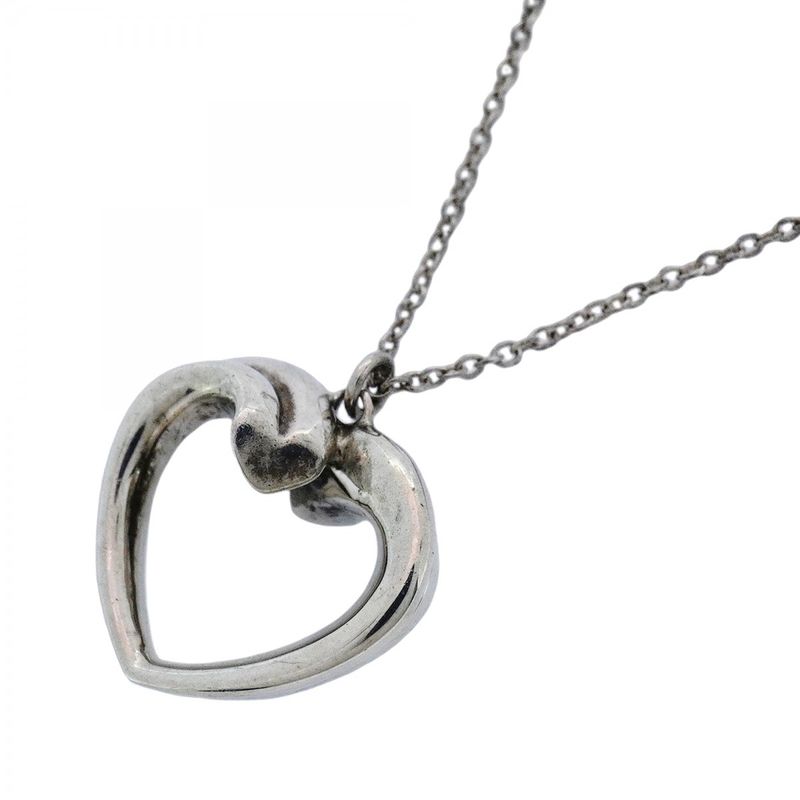 Tiffany & Co Necklace Tenderness Heart Silver 925 Ladies