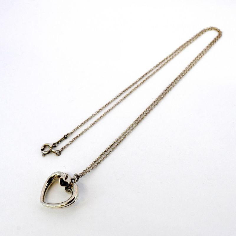 Tiffany & Co Necklace Tenderness Heart Silver 925 Ladies