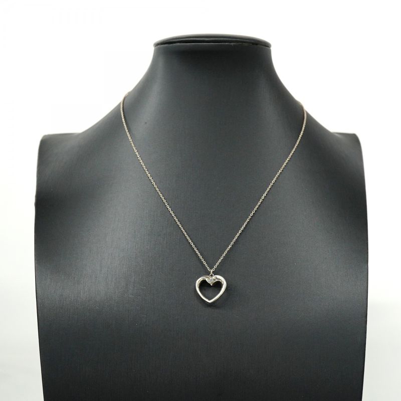 Tiffany & Co Necklace Tenderness Heart Silver 925 Ladies