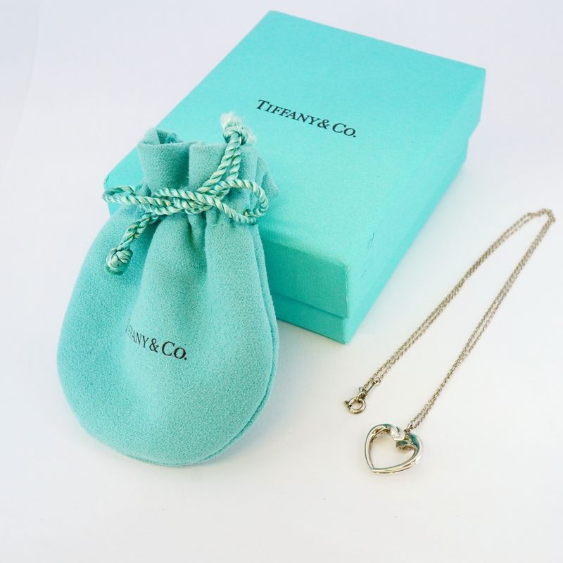 Tiffany & Co Necklace Tenderness Heart Silver 925 Ladies