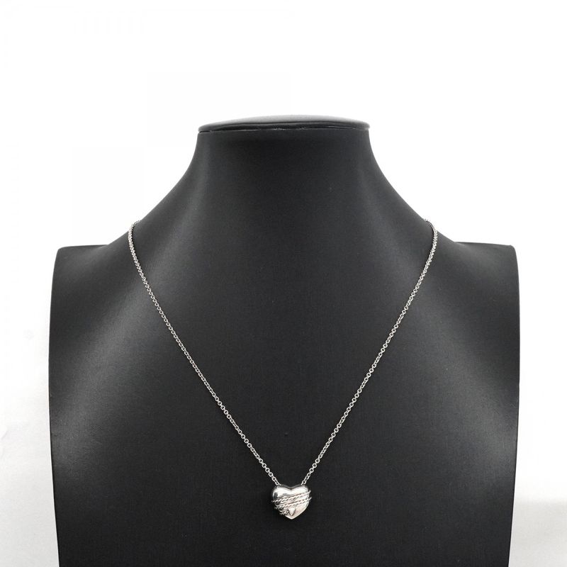 Tiffany & Co Necklace Heart/arrow 925 Silver Ladies