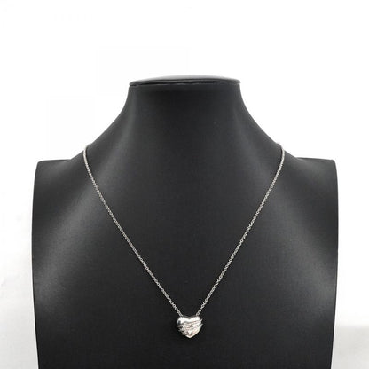 Tiffany & Co Necklace Heart/arrow 925 Silver Ladies