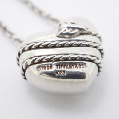 Tiffany & Co Necklace Heart/arrow 925 Silver Ladies