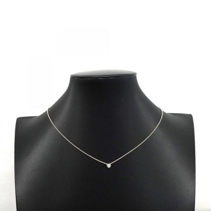 Tiffany & Co Necklace By-the-yard 1PD Silver 925 Diamond Ladies