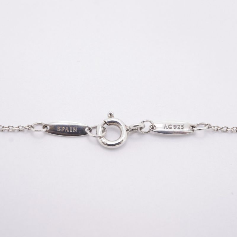 Tiffany & Co Necklace By-the-yard 1PD Silver 925 Diamond Ladies