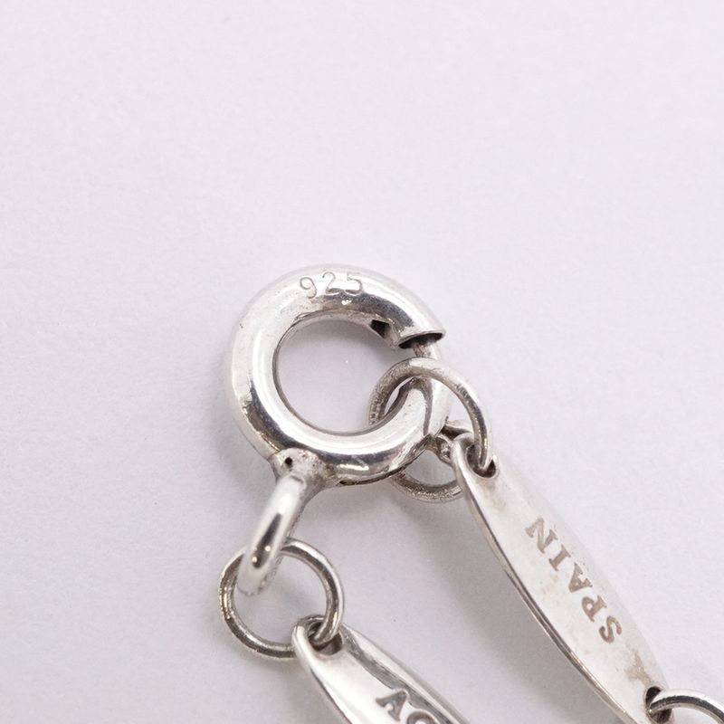 Tiffany & Co Necklace By-the-yard 1PD Silver 925 Diamond Ladies