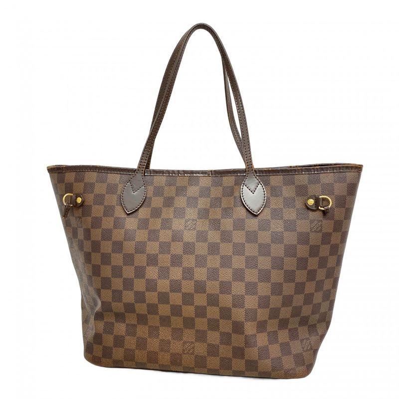 Louis Vuitton Tote Bag Damier Neverfull MM N51105 Ebene Womens