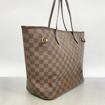 Louis Vuitton Tote Bag Damier Neverfull MM N51105 Ebene Womens