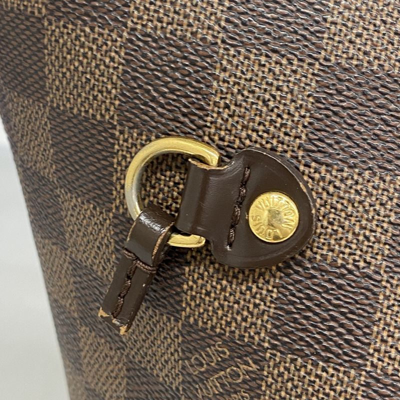 Louis Vuitton Tote Bag Damier Neverfull MM N51105 Ebene Womens