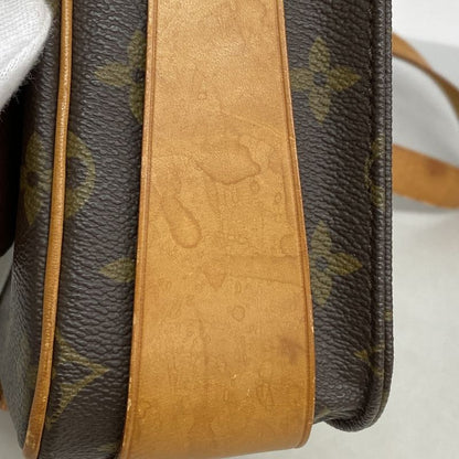 Louis Vuitton Shoulder Bag Monogram Cartesiere MM M51253 Brown Ladies